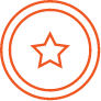 Star badge icon